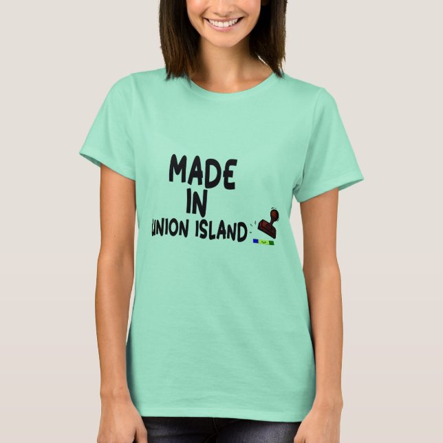 Made In Union Island T-shirt (Front)