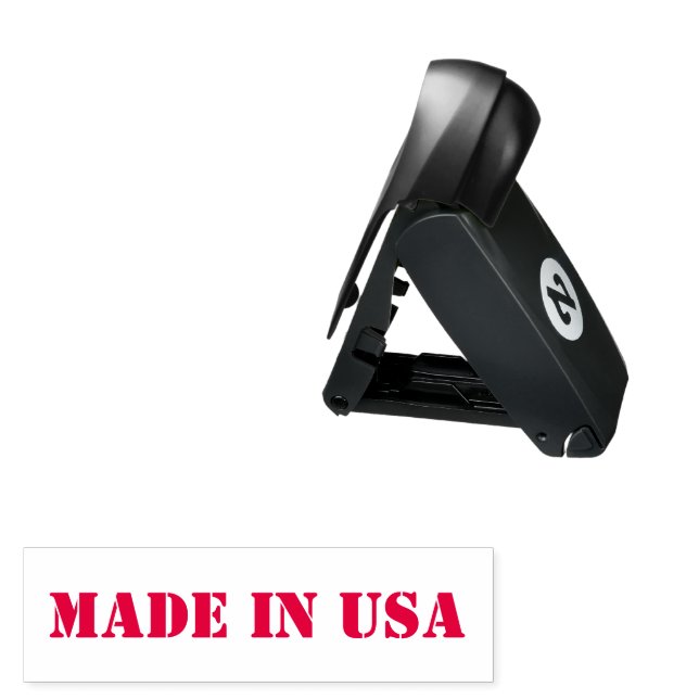 Made in USA - Customize it with Your text Pocket Stamp (Open with Design)