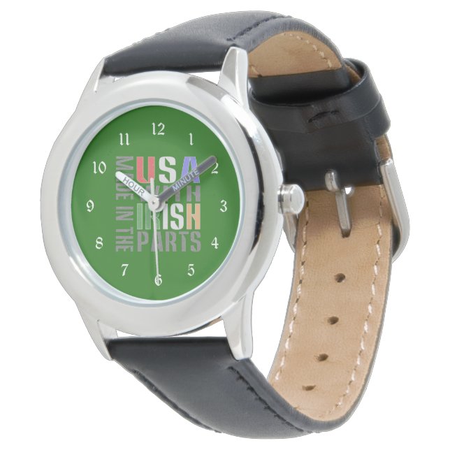 Made in USA Irish Parts Watch (Angled)