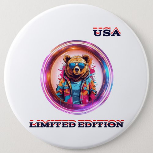 Made in USA Limited Edition Button