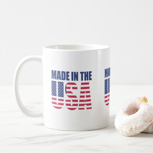 Made in USA Mug (With Donut)