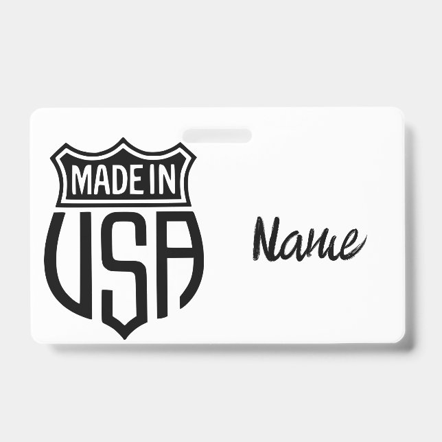 Made in USA Sign Thunder_Cove Badge (Front)
