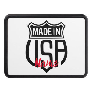 Made in USA Sign Thunder_Cove Hitch Cover