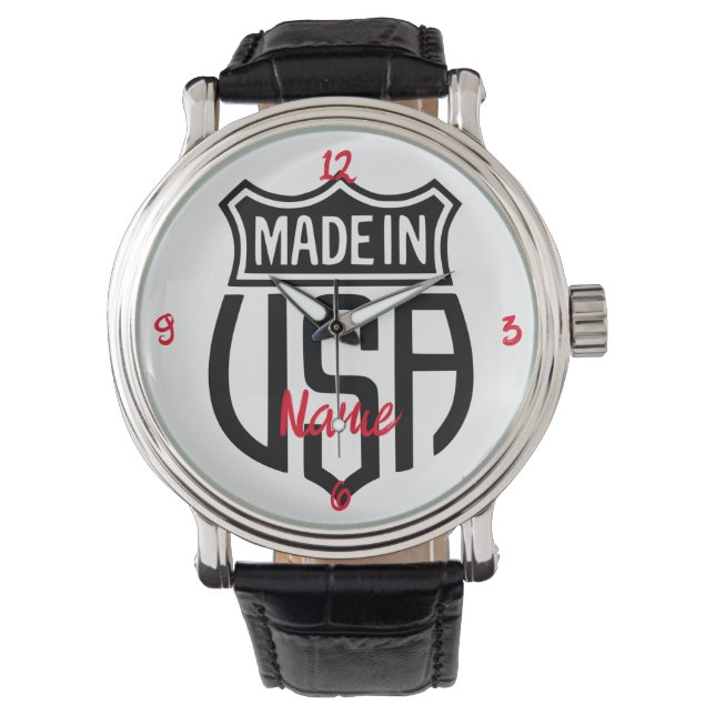 Made in USA Sign Thunder_Cove Watch (Front)