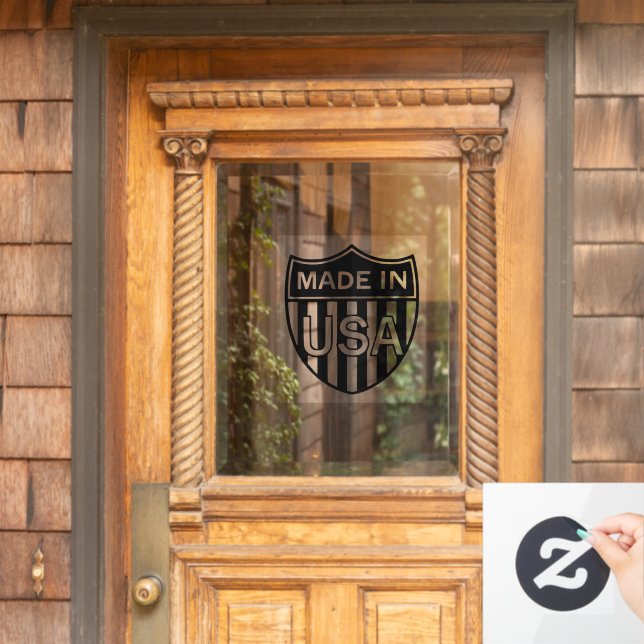 MADE IN USA WINDOW CLING (Home Door)
