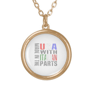 Made in USA with Italian Parts Gold Plated Necklace