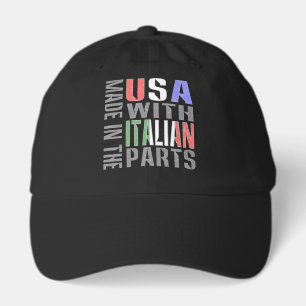 Made in USA with Italian Parts Hat