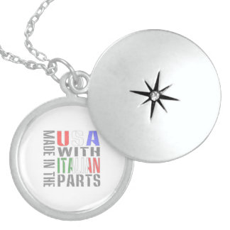 Made in USA with Italian Parts Locket Necklace