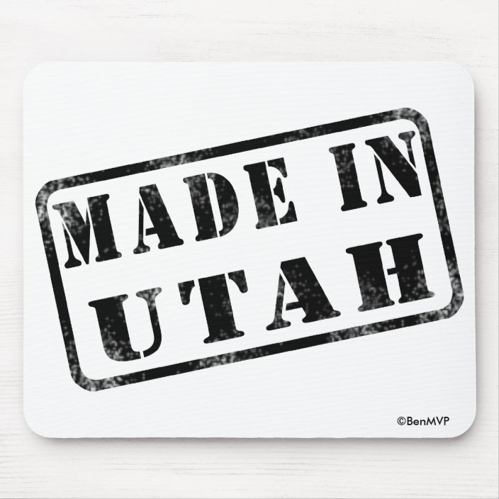 Made in Utah Mousepad