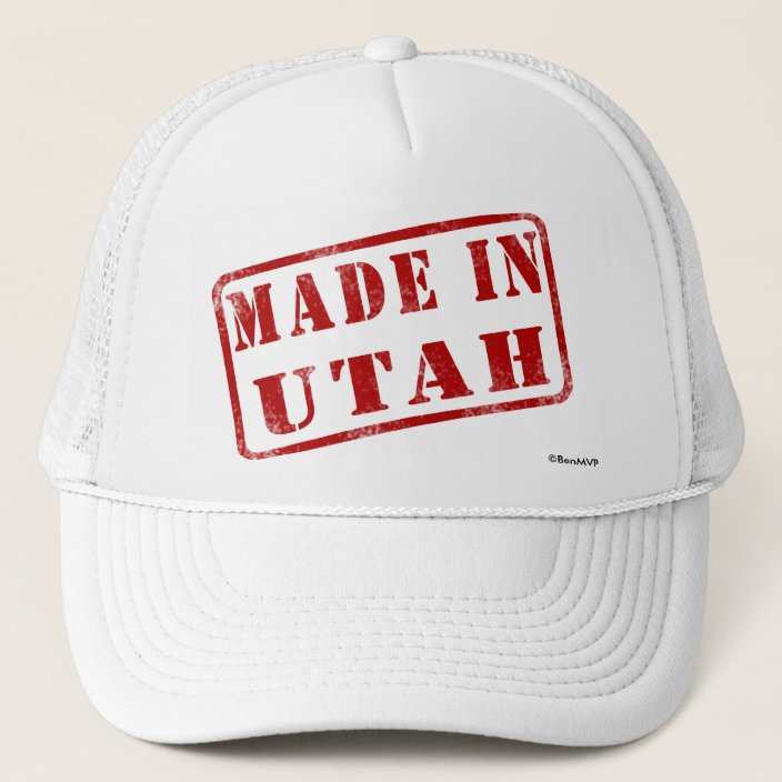 Made in Utah Trucker Hat