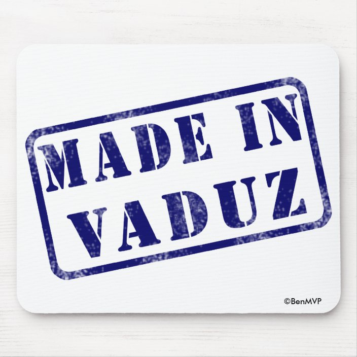 Made in Vaduz Mouse Pad