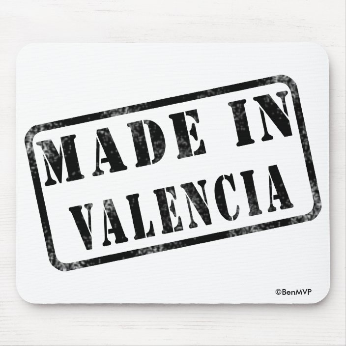 Made in Valencia Mousepad