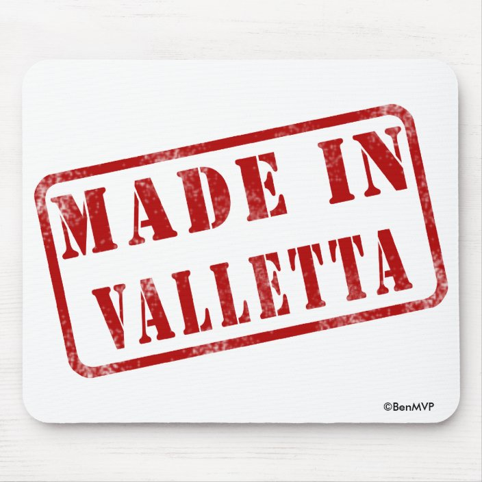 Made in Valletta Mousepad