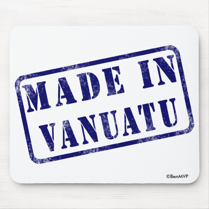 Made in Vanuatu Mousepad