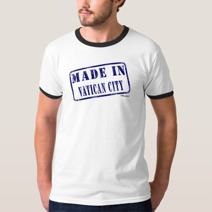 Made in Vatican City T-shirt
