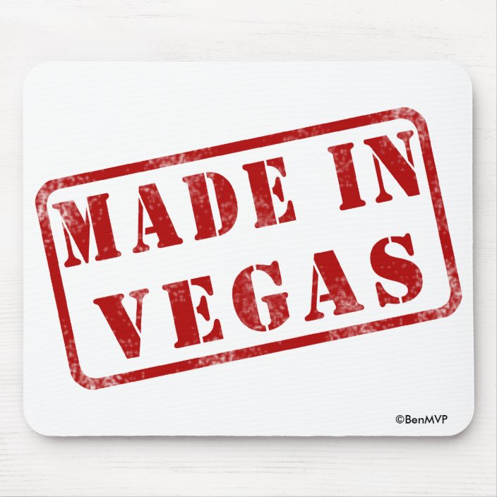 Made in Vegas Mouse Pad
