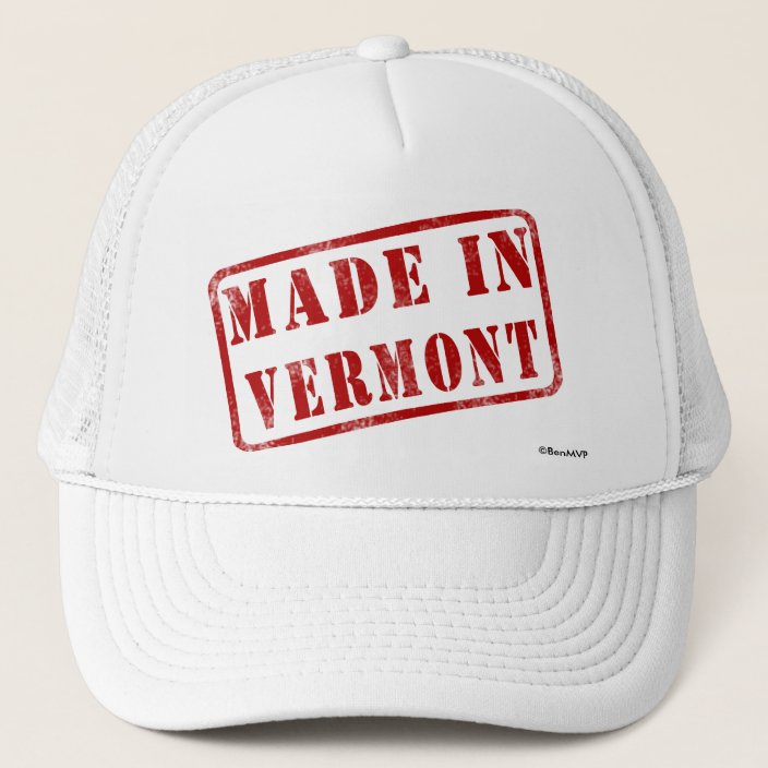Made in Vermont Hat