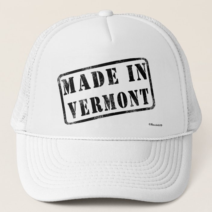 Made in Vermont Trucker Hat