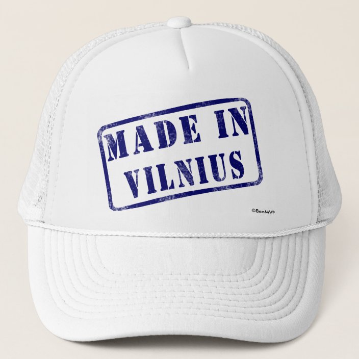 Made in Vilnius Hat
