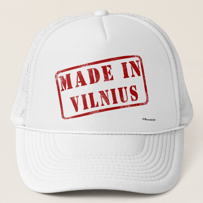 Made in Vilnius Mesh Hat