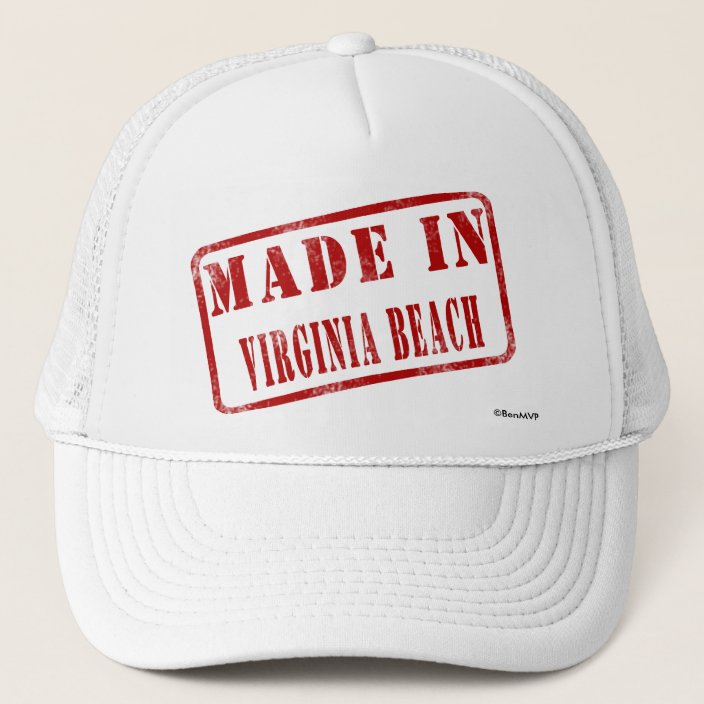 Made in Virginia Beach Mesh Hat