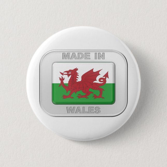 Made in Wales Button (Front)