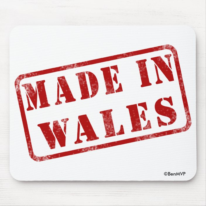 Made in Wales Mousepad