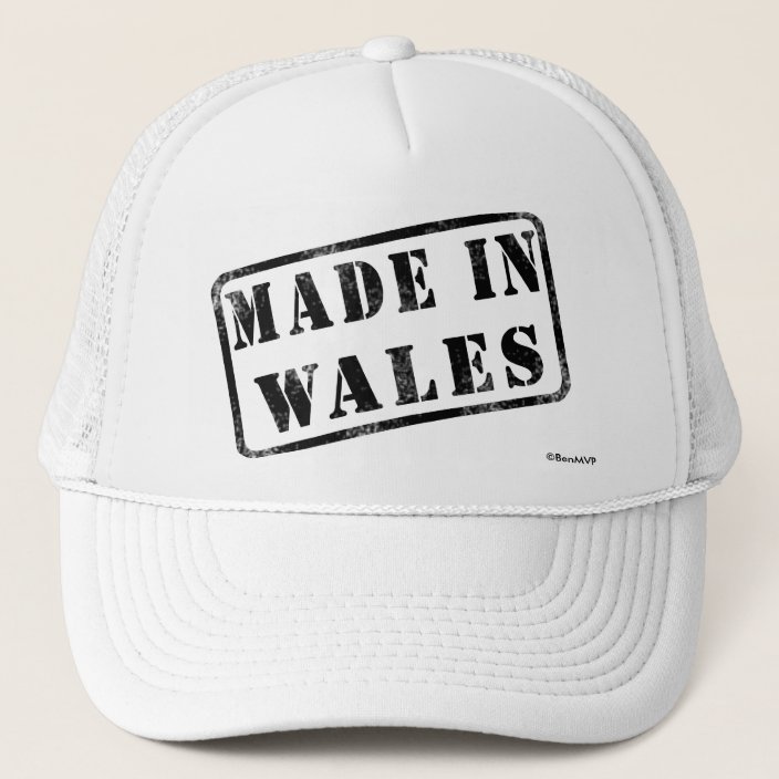 Made in Wales Trucker Hat
