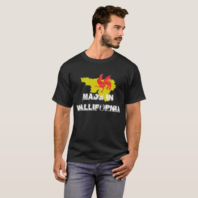 Made in Wallifornia T-Shirt (Front Full)