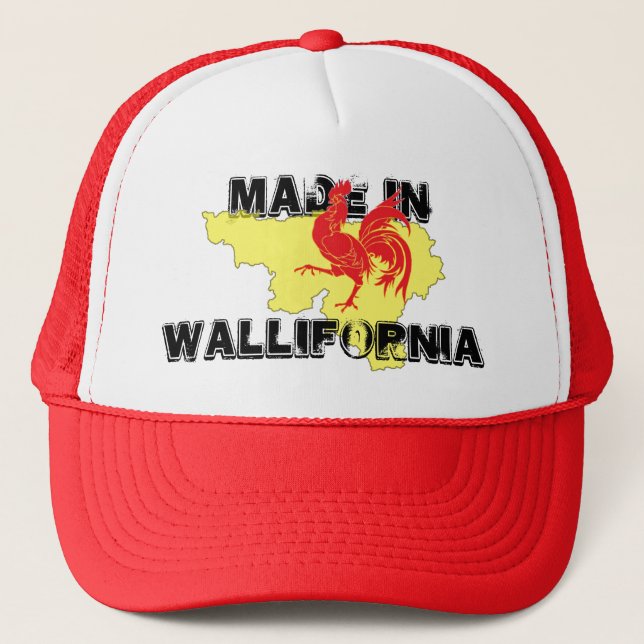 Made in Wallifornia Trucker Hat (Front)