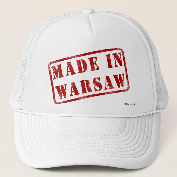 Made in Warsaw Hat