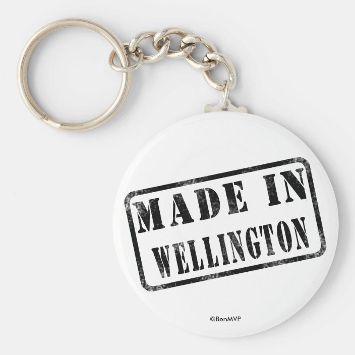 Made in Wellington Key Chain