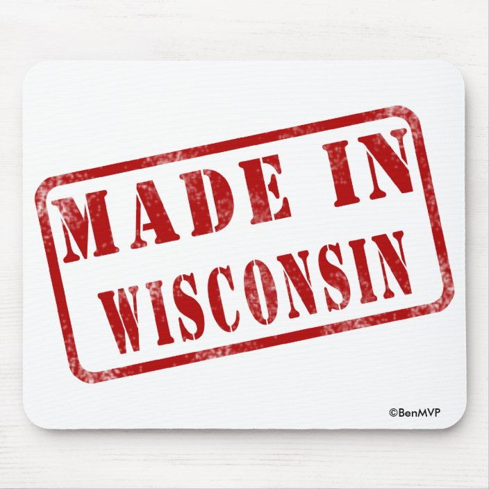 Made in Wisconsin Mousepad