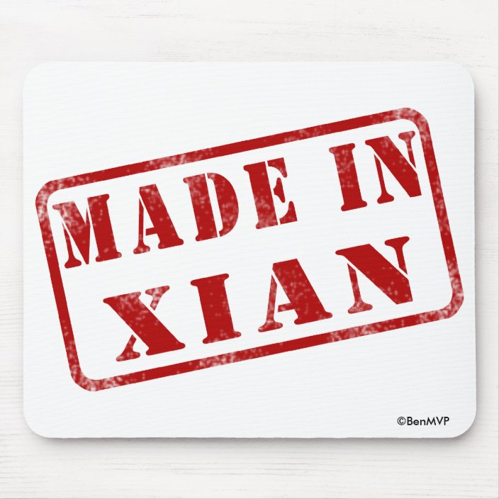 Made in Xian Mouse Pad