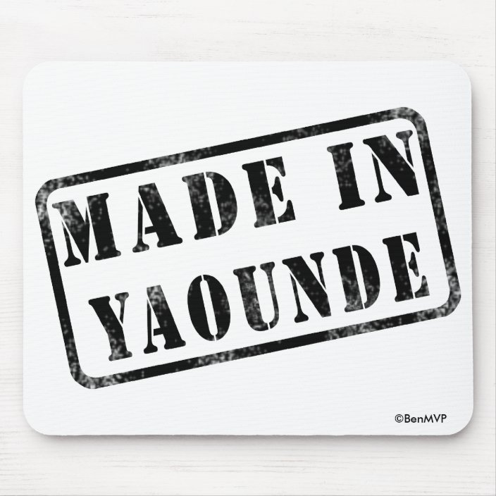 Made in Yaounde Mousepad