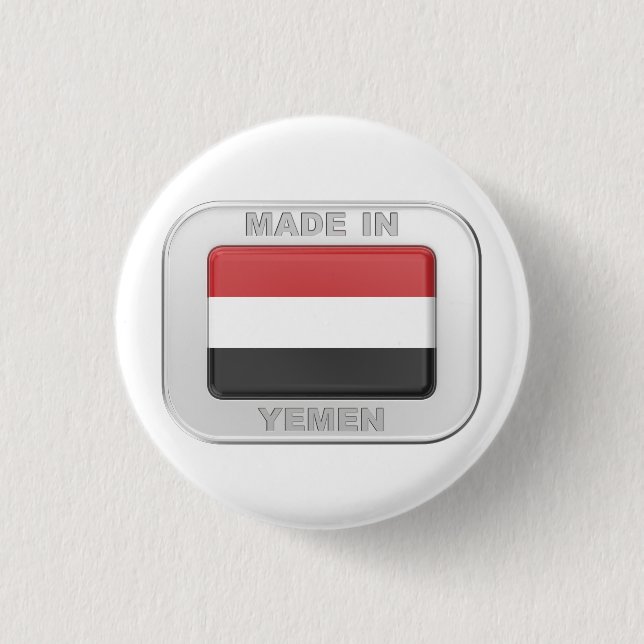 Made in Yemen Button (Front)
