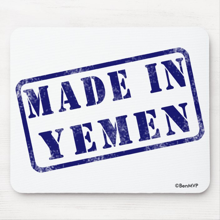 Made in Yemen Mouse Pad
