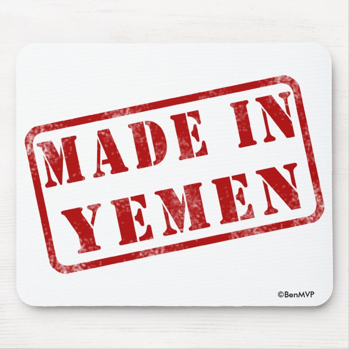 Made in Yemen Mousepad