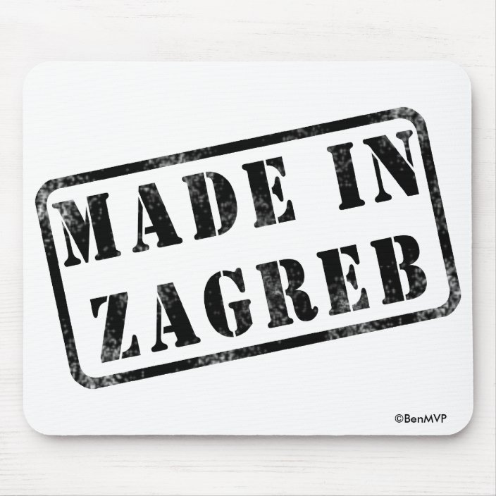 Made in Zagreb Mousepad