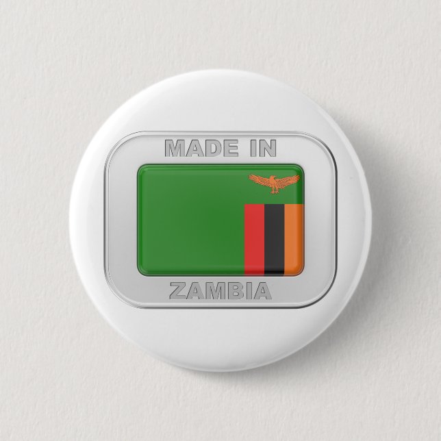 Made in Zambia Button (Front)