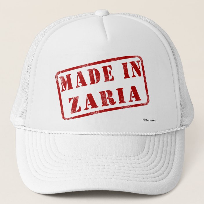 Made in Zaria Hat