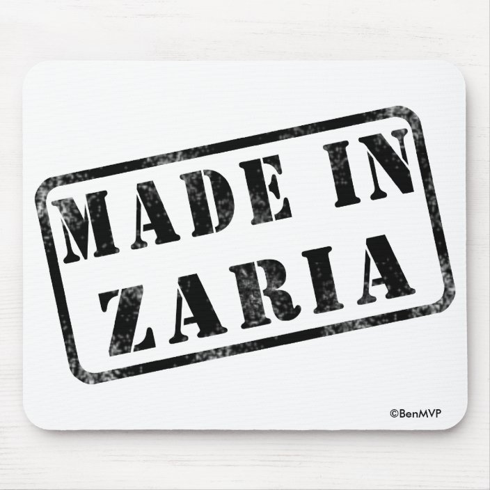 Made in Zaria Mouse Pad
