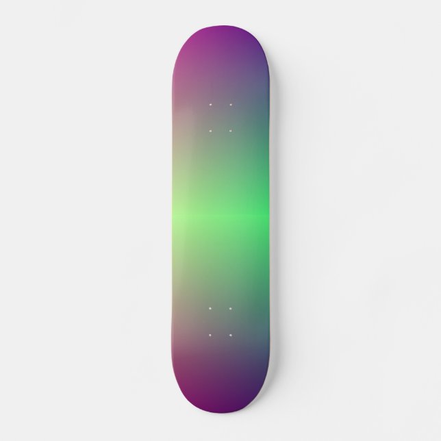 Made iridescent skateboard (Front)