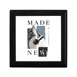 Made New 2 Corinthians 5:17 Brutalist Dove Baptism Gift Box