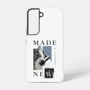 Made New 2 Corinthians 5:17 Brutalist Dove Baptism Samsung Galaxy S22 Case