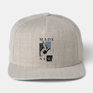 Made New 2 Corinthians 5:17 Brutalist Dove Baptism Snap Back Hat