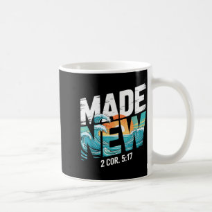 Made New Baptism Shirt Christian Shirts For Youth Coffee Mug