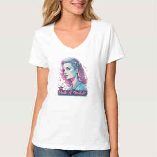 Made of Starlight – Retro Pop Art Graffiti  T-Shirt