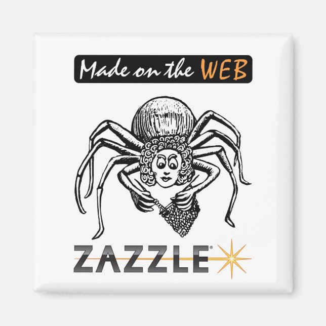 Made on the WEB Magnet (Front)