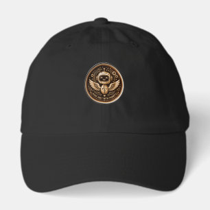 Made Only With Prompts Funny AI Coffee Robot Hat